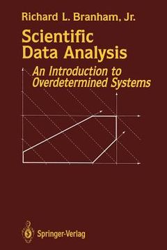 portada scientific data analysis: an introduction to overdetermined systems (in English)
