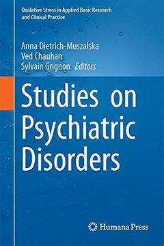 portada Studies on Psychiatric Disorders (Oxidative Stress in Applied Basic Research and Clinical Practice)