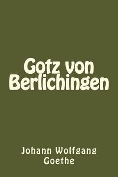 portada Gotz von Berlichingen (German Edition) (en Alemán)