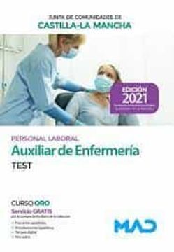 portada Auxiliar de Enfermería (Personal Laboral de la Junta de Comunidades de Castilla-La Mancha). Test