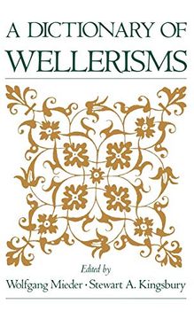 portada A Dictionary of Wellerisms (en Inglés)