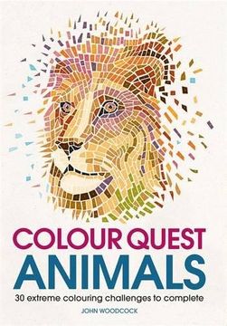 portada Colour Quest Animals (Colouring Books)