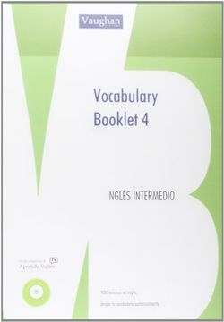 portada Vocabulary Booklet 4 (en Inglés)