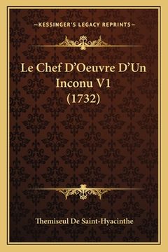 portada Le Chef D'Oeuvre D'Un Inconu V1 (1732) (in French)