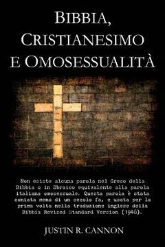 portada Bibbia, Cristianesimo e Omosessualita