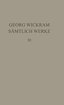portada Sämtliche Werke, Band 3, Sämtliche Werke, 4 (Ausgaben Deutscher Literatur des 15. Bis 18. Jahrhunderts) (in German)