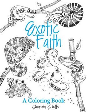 portada Exotic Faith: A Coloring Book (en Inglés)