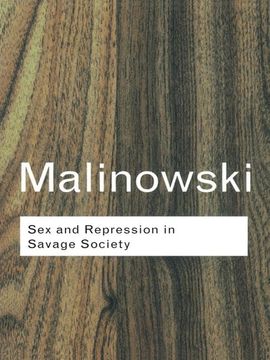 portada Sex and Repression in Savage Society (en Inglés)
