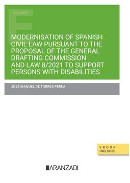 portada Modernisation of Spanish Civil law Pursuant to the Proposal