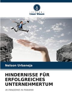 portada Hindernisse Für Erfolgreiches Unternehmertum (in German)