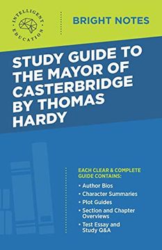 portada Study Guide to the Mayor of Casterbridge by Thomas Hardy (Bright Notes) 