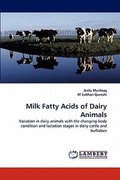 portada milk fatty acids of dairy animals (en Inglés)