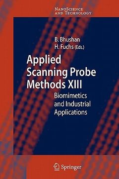 portada applied scanning probe methods xiii: biomimetics and industrial applications (en Inglés)