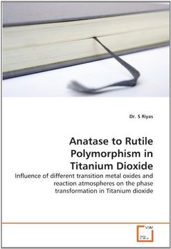 portada anatase to rutile polymorphism in titanium dioxide (en Inglés)