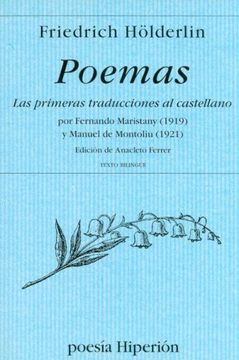 portada Poemas: Las Primeras Traducciones al Castellano (Poesía Hiperión) (in Spanish)
