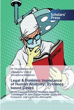portada Legal & Forensic Importance of Human Anatomy: Evidence based Cases (en Inglés)