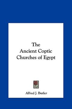 portada the ancient coptic churches of egypt (en Inglés)