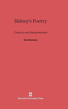 portada Sidney's Poetry (en Inglés)