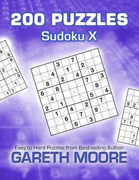 portada Sudoku X: 200 Puzzles (en Inglés)