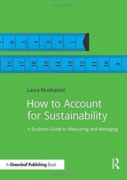 portada how to account for sustainability (en Inglés)