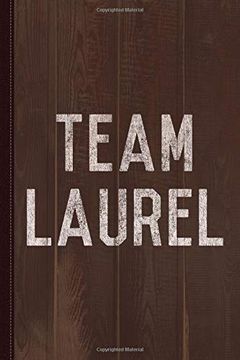portada Team Laurel Journal Not: Blank Lined Ruled for Writing 6x9 110 Pages 