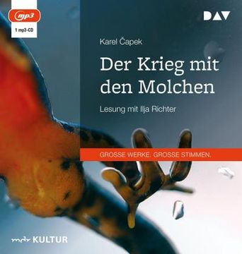 portada Der Krieg mit den Molchen: Lesung mit Ilja Richter (1 Mp3-Cd) (en Alemán)