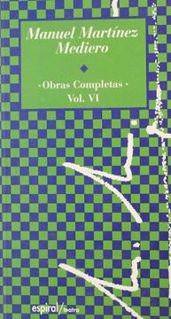 portada Obras completas (1987-1995). Vol. VI (in Spanish)