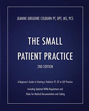 portada The Small Patient Practice: A Beginner's Guide to Starting a Pediatric pt, ot or slp Practice (en Inglés)