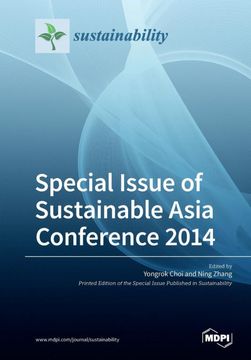 portada Special Issue of Sustainable Asia Conference 2014 (en Inglés)
