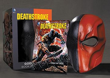 portada Deathstroke Vol. 1 Book & Mask set (en Inglés)