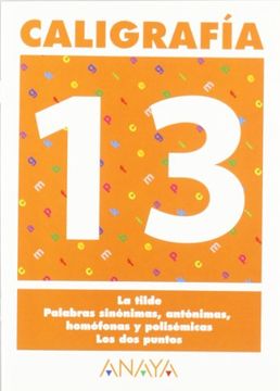 portada Caligrafía 13 (in Spanish)