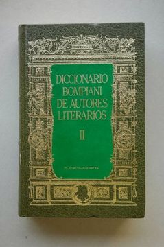 portada Diccionario Bompiani de Autores Literarios