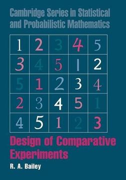 portada Design of Comparative Experiments Paperback (Cambridge Series in Statistical and Probabilistic Mathematics) (en Inglés)