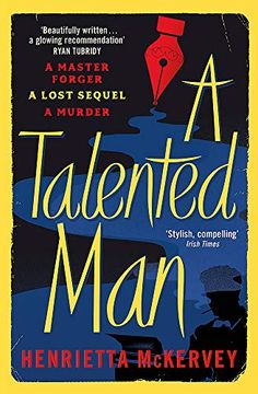 portada A Talented Man: A Gripping Suspense Novel About a Lost Sequel to Dracula (en Inglés)