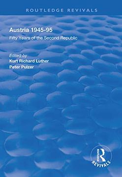 portada Austria, 1945-1995: Fifty Years of the Second Republic (en Inglés)