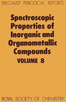 portada Spectroscopic Properties of Inorganic and Organometallic Compounds: Volume 8 (en Inglés)