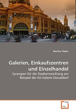 portada Galerien, Einkaufszentren und Einzelhandel (en Alemán)