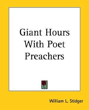 portada giant hours with poet preachers (en Inglés)