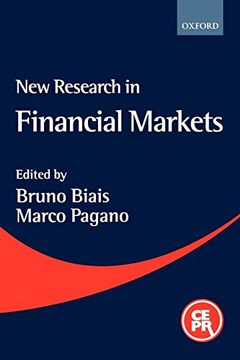 portada New Research in Financial Markets (en Inglés)
