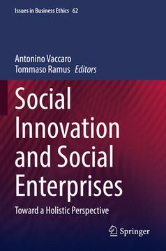 portada Social Innovation and Social Enterprises: Toward a Holistic Perspective (en Inglés)