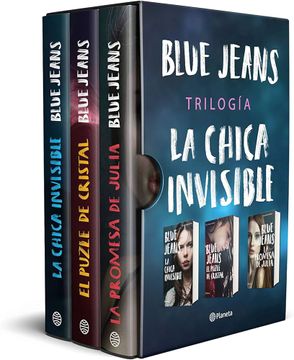 portada Estuche Trilogia la Chica Invisible (la Chica Invisible + el Puzl e de Cristal + la Promesa de Julia)