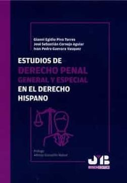 portada Estudios de Derecho Penal General y Especial en el Derecho Hispano