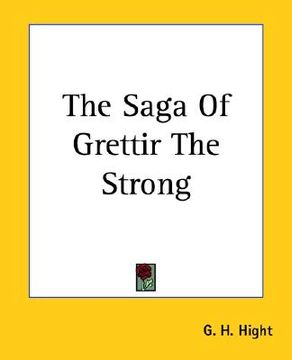 portada the saga of grettir the strong (en Inglés)