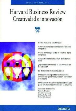 portada Creatividad e Innovación (Harvard Business Review)