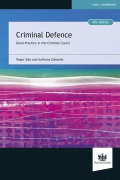 portada Criminal Defence: Good Practice in the Criminal Courts (en Inglés)