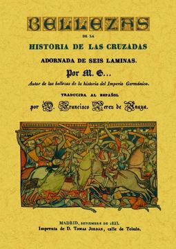 portada Bellezas de la Historia de las Cruzadas (in Spanish)