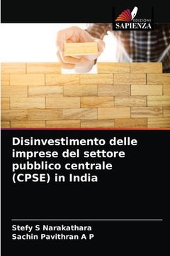 portada Disinvestimento delle imprese del settore pubblico centrale (CPSE) in India (en Italiano)