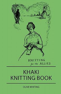 portada khaki knitting book (en Inglés)