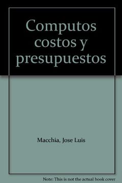 portada Computos Costos y Presupuestos / 3 ed.