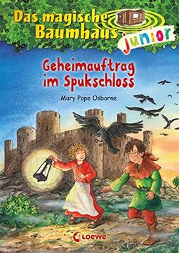 portada Das Magische Baumhaus Junior (Band 27) - Geheimauftrag im Spukschloss: Kinderbuch zum Vorlesen und Ersten Selberlesen - mit Farbigen Illustrationen - für Mädchen und Jungen ab 6 Jahre (in German)